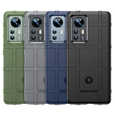 For Xiaomi 12 Pro Rugged Shield Detachable Shockproof Frosted All-Inclusive Flexible TPU Cover Case