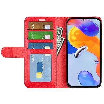 For Xiaomi Redmi Note 11 Pro 5G/Xiaomi Redmi Note 11 Pro 4G/Xiaomi Redmi Note 11E Pro R64 Pattern Single Folded Edge Folio Flip Wallet Leather Case