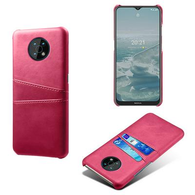 For Nokia G50 Extra Thinness Premium Cowhide Leather Vintage Shockproof Hard PC Back Cover Case