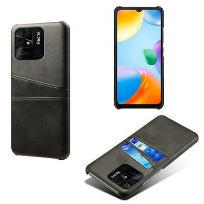 For Xiaomi Redmi 10A/10C Extra Thinness Premium Cowhide Leather Vintage Shockproof Hard PC Back Cover Case