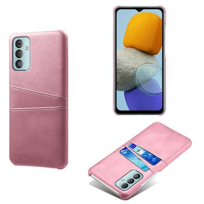 For Samsung Galaxy M23 5G/F23 5G Extra Thinness Premium Cowhide Leather Vintage Shockproof Hard PC Back Cover Case