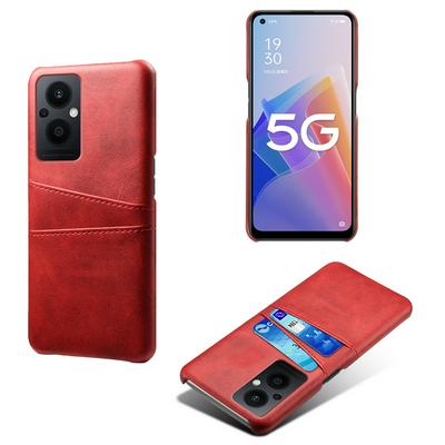 For OnePlus Nord N20 5G Extra Thinness Premium Cowhide Leather Vintage Shockproof Hard PC Back Cover Case