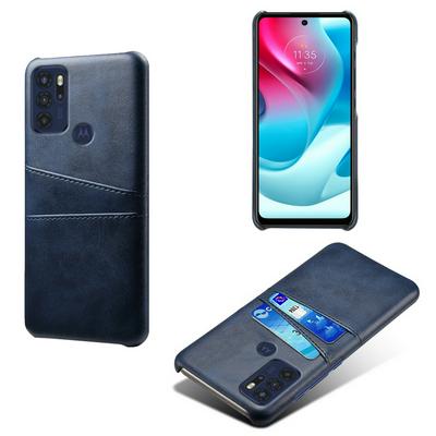 For Motorola Moto G60S Extra Thinness Premium Cowhide Leather Vintage Shockproof Hard PC Back Cover Case