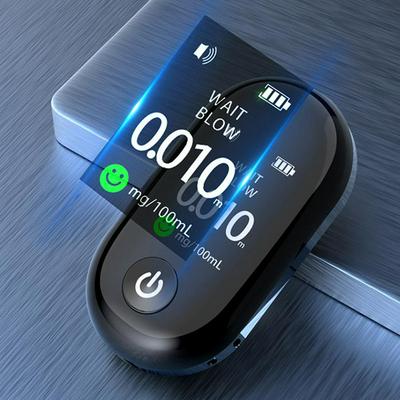 G1 Mini Alcohols Detector Non-Contacting Breath Blow Tester Quick Response TFT Display Screen High-Sensitive with Indicator Light