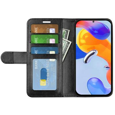 For Xiaomi Redmi Note 11 Pro 5G International Edition/Xiaomi Redmi Note 11 Pro 4G International Edition/Xiaomi Redmi Note 11E Pro/Redmi Note 11 Pro+ 5G（IN） R64 Pattern Single Folded Edge Folio Flip Wallet Leather Case