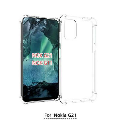 Ultra Thin Matte TPU Shockproof Military Grade Back Protective Cover Case for Nokia G21 G11