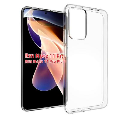 For Xiaomi Redmi Note 11 Pro+ 5G/Redmi Note 11 Pro 5G（CHN） Transparent Shockproof Scratch Resistant Soft TPU Back Cover Case