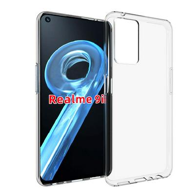 For Oppo A76 4G/A36 4G/A96 4G/Realme 9i Transparent Shockproof Scratch Resistant Soft TPU Back Cover Case