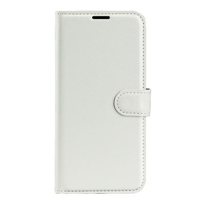 For Redmi note 12 Lychee Pattern Folio Flip Leather Case with Stand and Card Slots Function