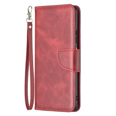 For Xiaomi Redmi Note 11 Pro+ 5G Solid Color Sheep Pattern Scratch Resistant Wallet Leather Case