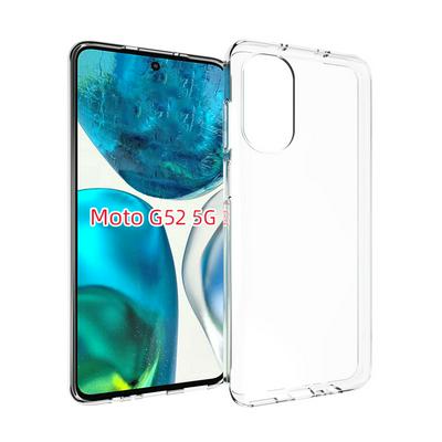 For Motorola Moto G52 5G Transparent Shockproof Scratch Resistant Soft TPU Back Cover Case
