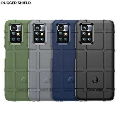 For Redmi Note 11 4G / Note 11S 4G Rugged Shield Detachable Shockproof Frosted All-Inclusive Flexible TPU Cover Case