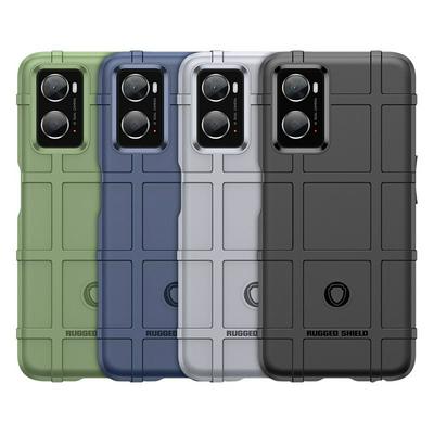 For Oppo A76 Rugged Shield Detachable Shockproof Frosted All-Inclusive Flexible TPU Cover Case