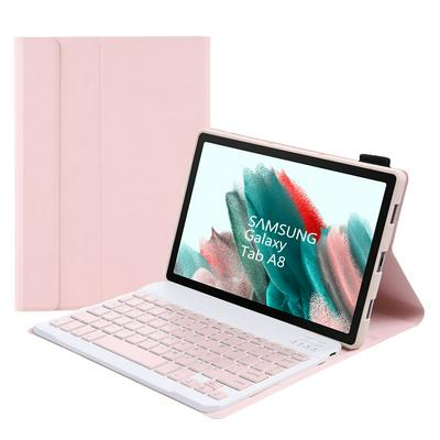 A08 For Samsung Tab A8 2021 (SM-X205/X200) Candy Color Ultra-thin Bluetooth Keyboard