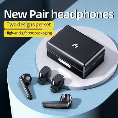 MAICONG BH-207 Dual-Amplitude Bluetooth Headset In-Ear Stereo HIFI Noise Cancelling Headphones