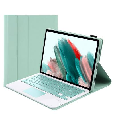 A08-A For Samsung Tab A8 2021 (SM-X205/X200) Candy Color Touch Type Bluetooth Keyboard Holster