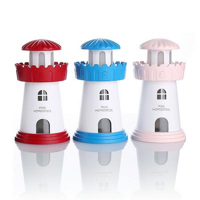 Lighthouse Humidifier Mini Home USB Rechargeable Air Purification Water Artifact
