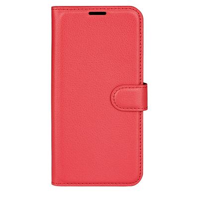 For Motorola Moto G Stylus 5G 2022 Solid Color Scratch Resistant Folio Flip Leather Case with Stand and Card Slots Function