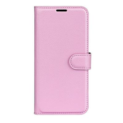 For Sony Xperia ACE III Solid Color Scratch Resistant Folio Flip Leather Case with Stand and Card Slots Function