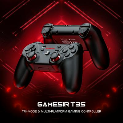 GameSir 2022 New Gamepads GameSir T3s Wireless Bluetooth 5.0 Game Controller PC Joystick for Android TV Box and Windows 7/8/10