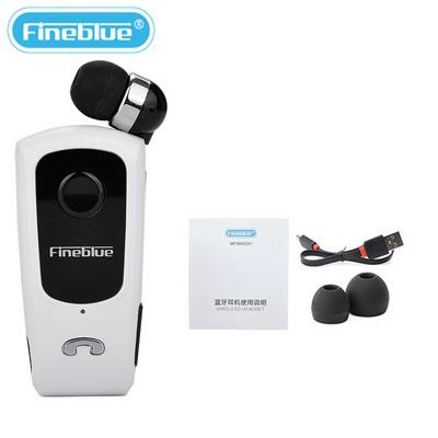 Mini Fineblue F920 Wireless Retractable Portable Bluetooth Headset Headphone Remind Vibration Wear Clip Sports Running Earphone