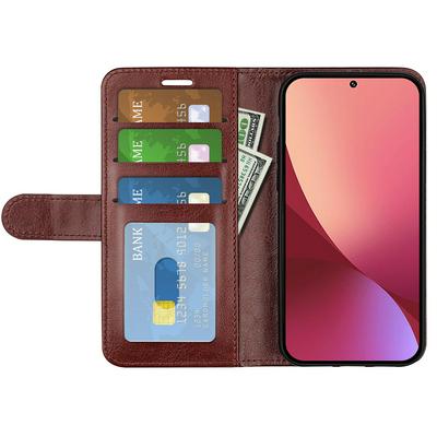 For Xiaomi 12 Lite R64 Pattern Single Folded Edge Folio Flip Leather Wallet Phone Case