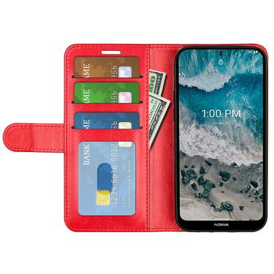 For Nokia X100 R64 Pattern Single Folded Edge Folio Flip Leather Wallet Phone Case