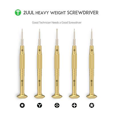 2UUL Copper Precision screwdriver set Hands Tools for iPhone Samsung HUAWEI Phone Tablet fix tool Screwdriver Prevent Skidding