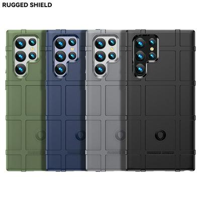 For Samsung Galaxy S22 Ultra Rugged Shield Detachable Shockproof Frosted All-Inclusive Flexible TPU Cover Case