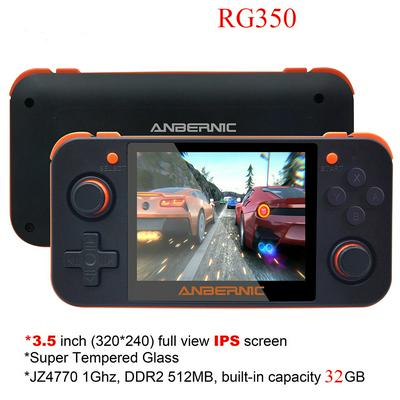 Retro Game Console 3.5 inch IPS Screen RG350  Video games 2500+ Games 16 Emulators RG 350 64bit Game Player