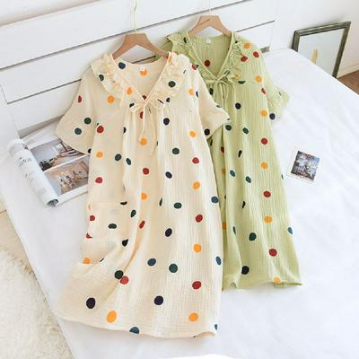 Women's Summer Freezing Point Nightdress New Loose Casual Home Wear Nightgrown