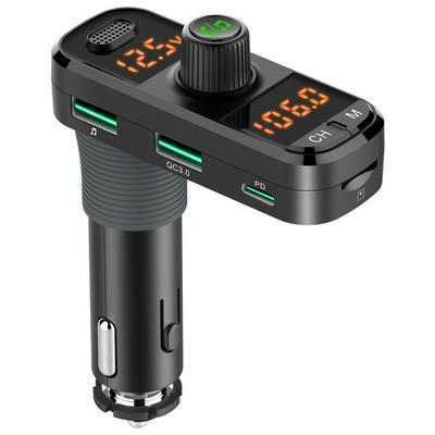 BC70 Bluetooth 5.0 FM Transmitter Handsfree Car Kit MP3 Player USB Quick Charger Support Dropshipping