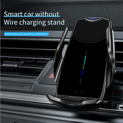 C2 15W Wireless Car Charger Automatic Clamping Fast Charging Phone Holder Mount Car for iPhone 11 Huawei Samsung Smart Phones