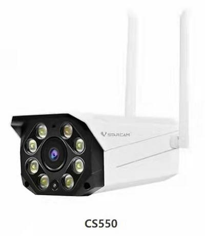 Vstarcam CS550 3MP 1296P Smoke Alarm IP Bullet Camera AI Humanoid Motion Detection Home Security CCTV Monitor