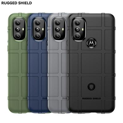For Motorola Moto G Power (2022) Rugged Shield Detachable Shockproof Frosted All-Inclusive Flexible TPU Cover Case