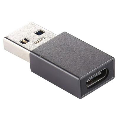 USB 3.0 Male to Type-C / USB-C Female Aluminium Alloy High-speed Adapter