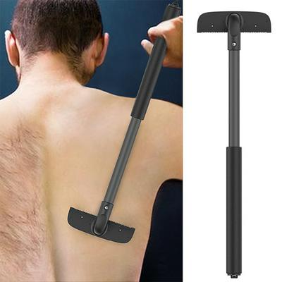 Men's Back Hair Shaver Adjustable Body Shaver with Sharp Blade