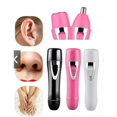 BZ-3562B 2 in 1 USB Rechargeable Electric Whole Body Washable Mini Lady Home Travel Armpit Bikini Hair Rem Nose Hair Trimmer Razor