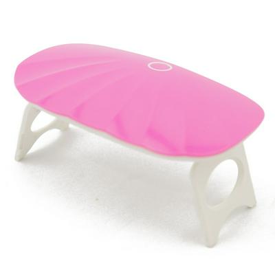 Portable Shell Shape Home Use Quick Drying Phototherapy 6W Mini USB LED Lamp Nail Gel Dryer for UV Gel Curing Manicure Nail Art Tool