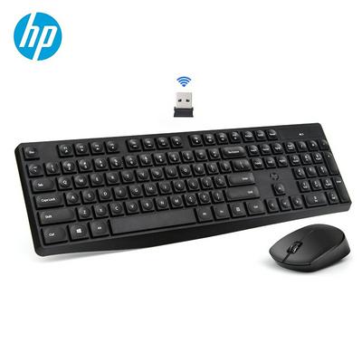 HP CS10 Wireless Keyboard Mouse Combo Gaming Office Mice & Keyboard Set Black & White Color CK104 Keys for Computer Dropshipping