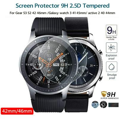 Galaxy watch 46mm For Samsung Gear S3 Frontier Galaxy watch 42mm Gear Sport band Screen Protector 9H 2.5D Tempered S 3 active 2