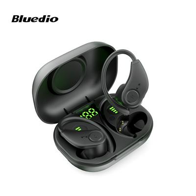 Bluedio S6 Wireless Bluetooth Headphones with Microphone Sport Earbuds Ear Hook Design To Prevent Falling High Quality Stereo