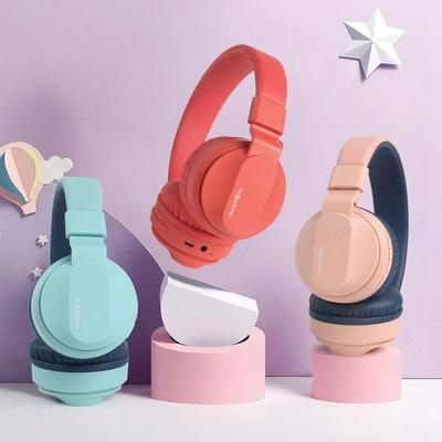 Cat Ear Bluetooth 5.0 Headphones Noise Cancelling Girls Kids Cute Headset Support TF Card Jack 3.5mm Mic Wireless Headphones