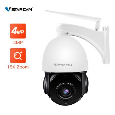 Vstarcam CS66Q-X18 Optical Zoom Dome PTZ Wifi Camera 4MP Outdoor IP Two-way Audio Human Auto Tracking Color Night Vision