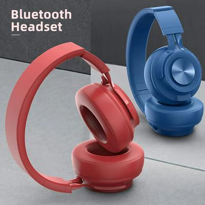 Bluetooth 5.0 Headphones Wireless Headset Hi-Fi Music headphone Support FM TF Card Aux Play Adjustable  Over Ear Earphone
