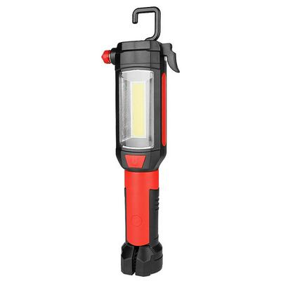 LED Lamp with Magnetic COB WorkLight Maintenance Car Repair Safety Hammer Emergency Light