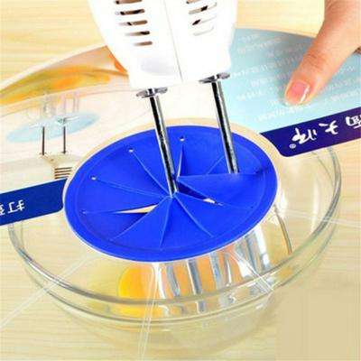 Kitchenware Transparent Round Splash Cover Food Grade Silicone Beating Cream Waterproof Isolation Tools