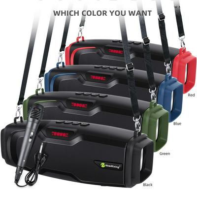 NewRixing NR6012M TWS Portable Connection 20W Stereo Surround Soundbar System Music Support Tf Card FM 