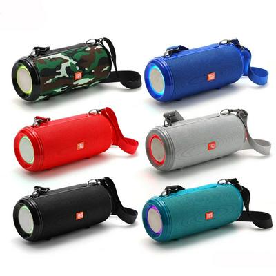 T&G TG537 RGB Light Bluetooth Speaker High Power Waterproof Portable Subwoofer Boom Box Music Center FM TF