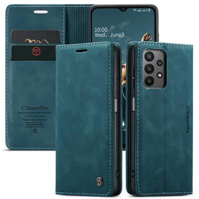 For Samsung Galaxy A23 Frosted Scratch Resistant Flip Leather Case with Card Slot & Stand Function